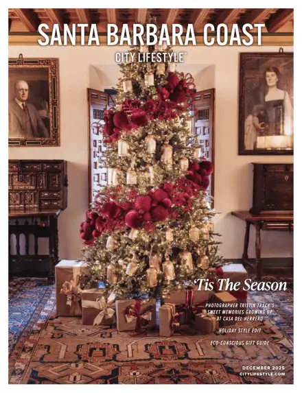 Santa Barbara Coast City Lifestyle, December 2025 cover