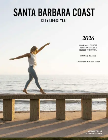 Santa Barbara Coast City Lifestyle, January 2026 cover